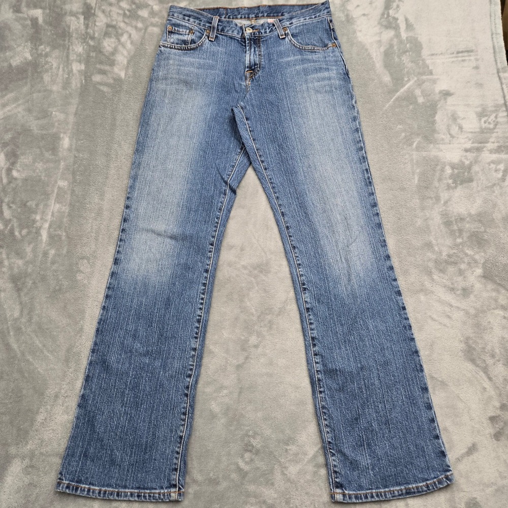Lucky Brand Dungarees Classic Fit Jeans Blue Medium Wash Womens Size 27 Regular